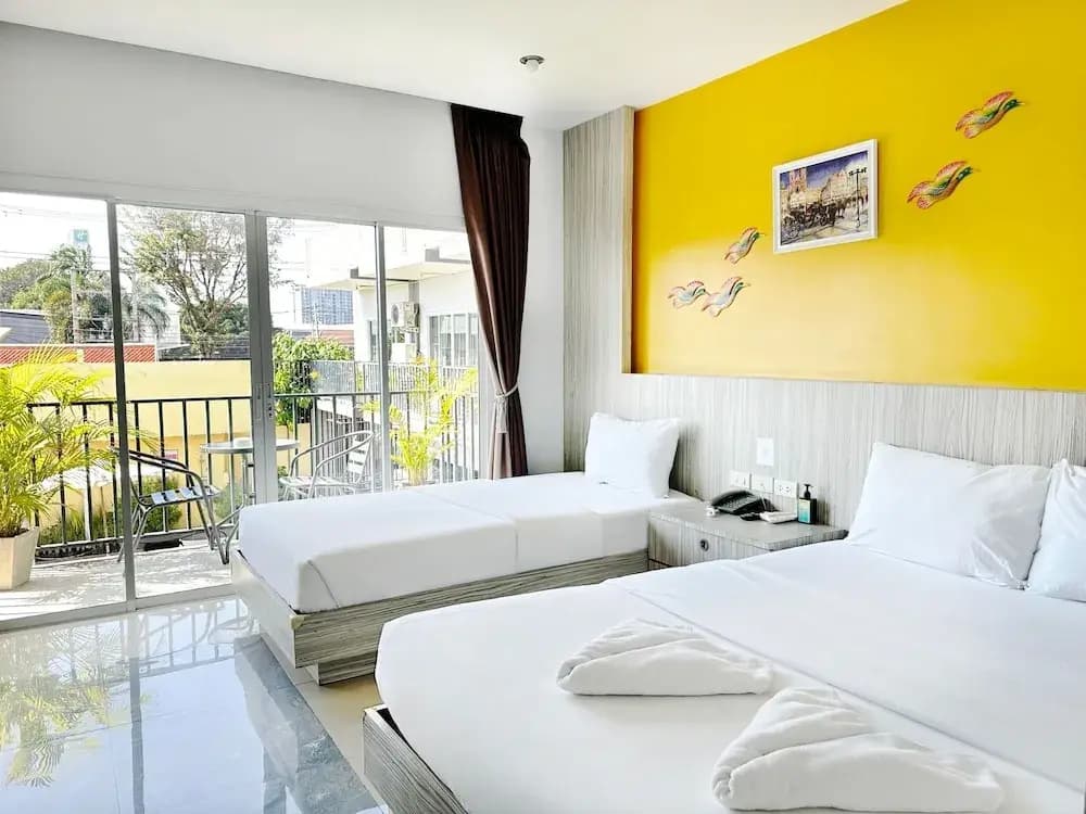 Standard Double room with balcony and with view full double bed