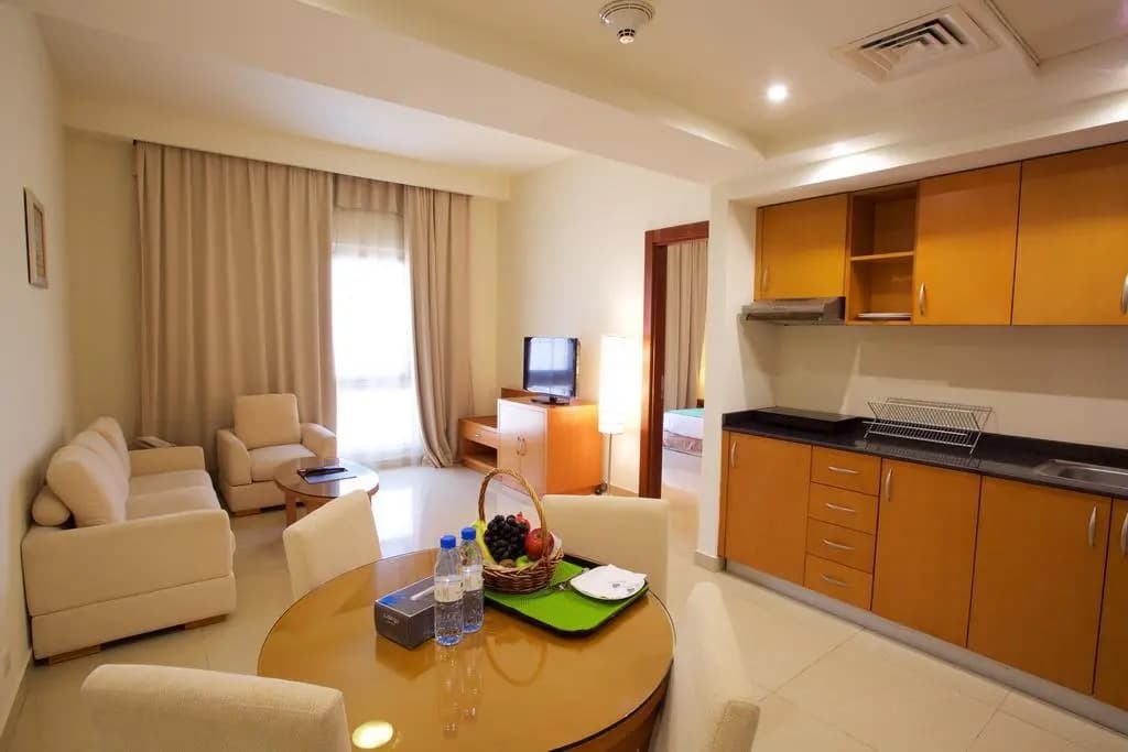 1 Bedroom Double Apartment twin beds
