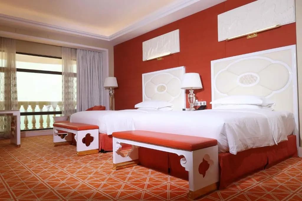 Deluxe Double room with sea view twin beds