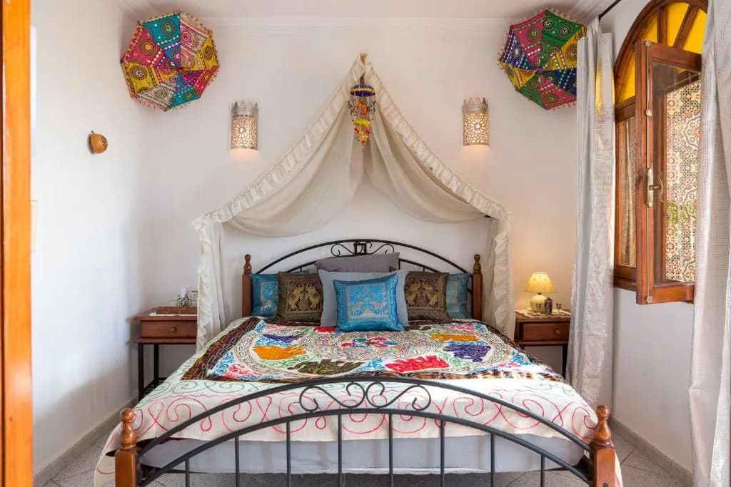 Deluxe Double room with balcony and with sea view twin beds