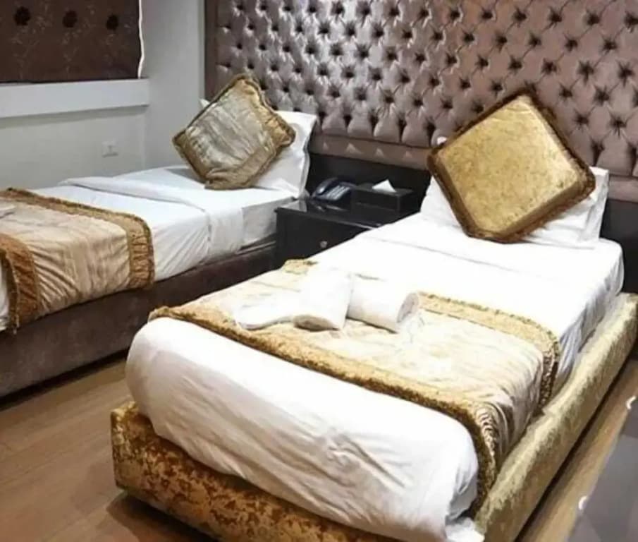 Standard Double room with balcony and with city view twin beds