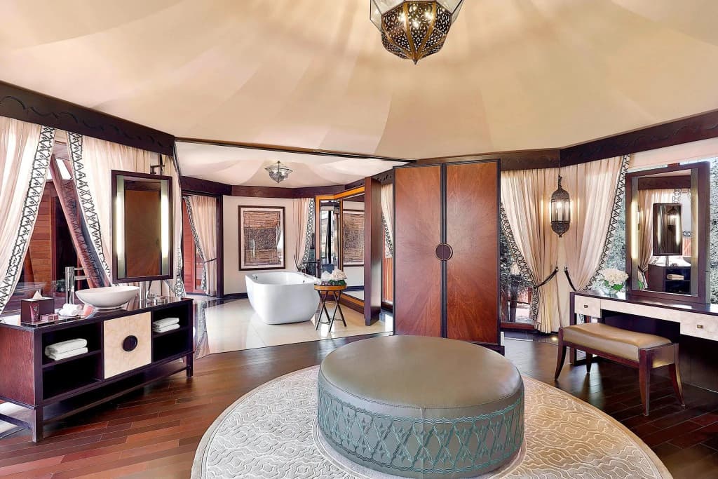 Al Khaimah Double Tented Villa full double bed