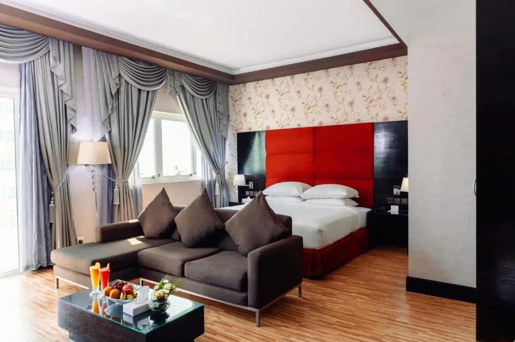 Superior Double room with balcony and with view full double bed