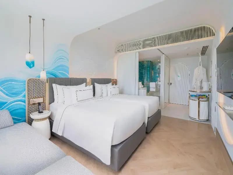 Deluxe Double room full double bed