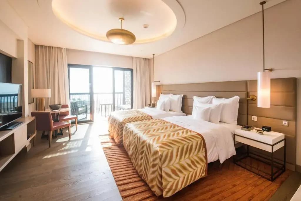 Classic Double room Garden View twin beds