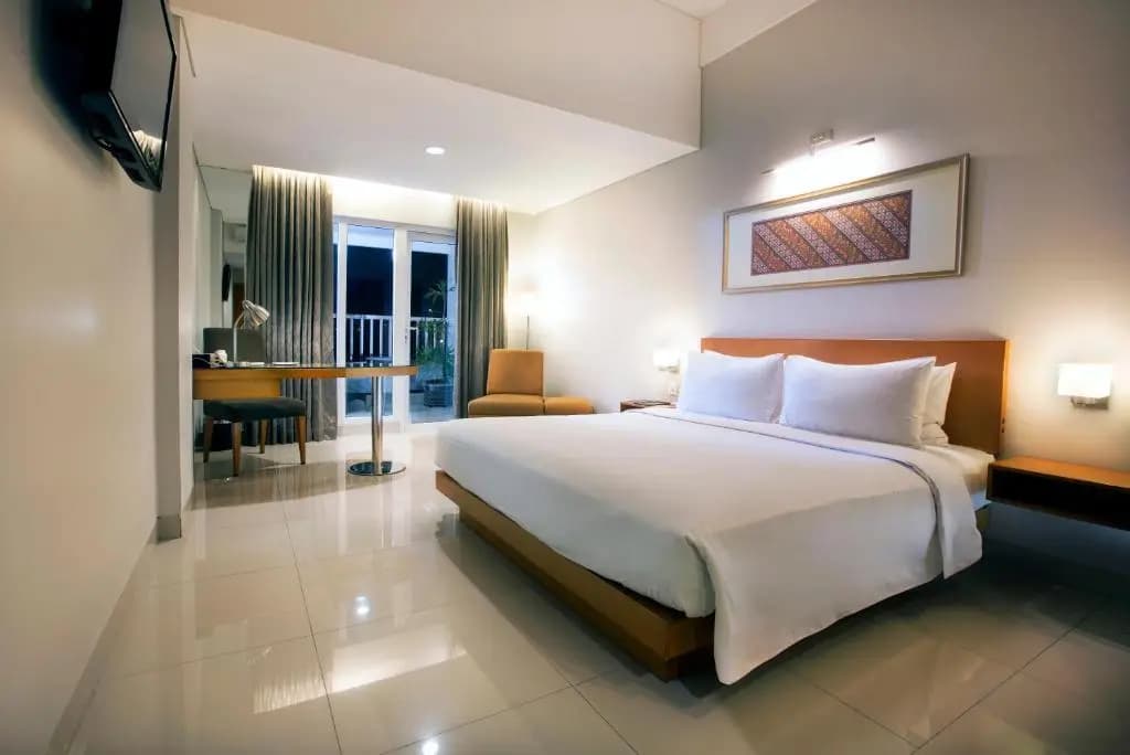 Standard Double room with balcony full double bed