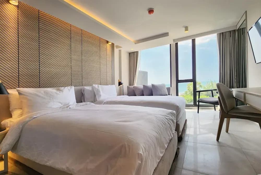 Superior Double room with ocean view twin beds