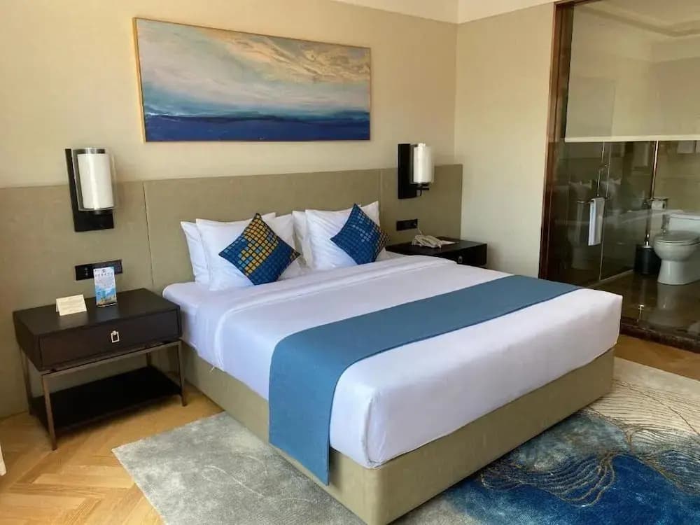 1 Bedroom Deluxe Double room with city view full double bed