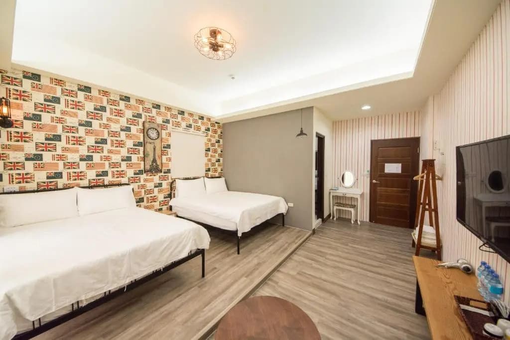 Standard Quadruple room with balcony