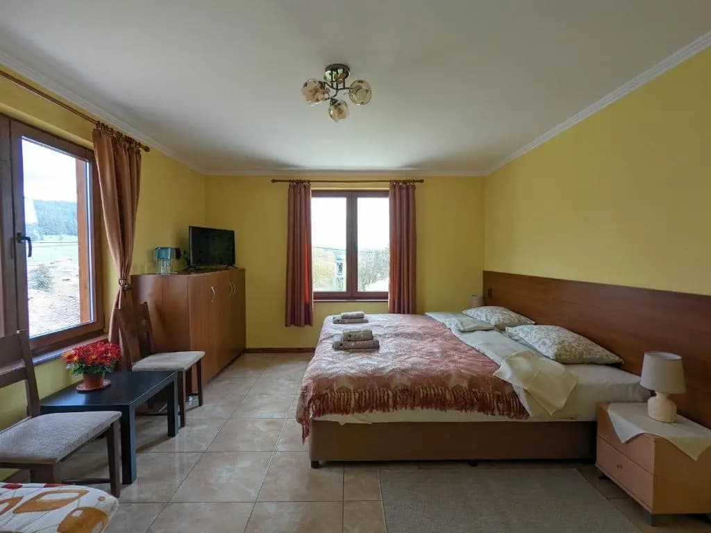 Standard Double room with city view full double bed