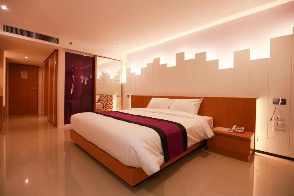 Deluxe Double room full double bed