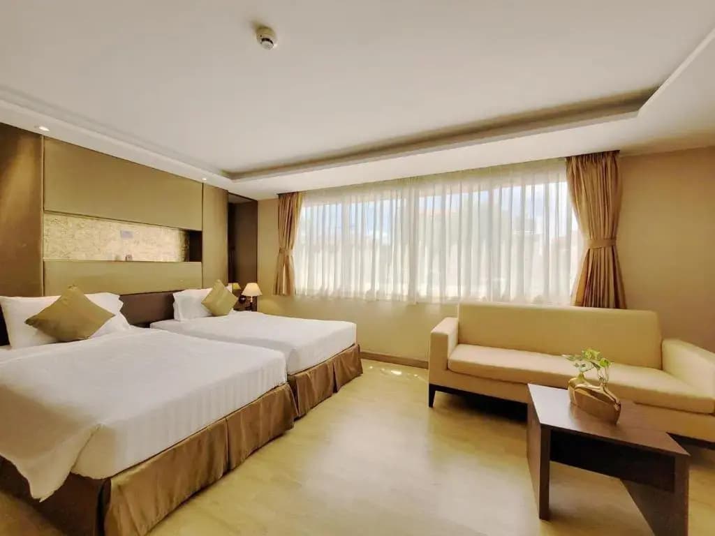 Deluxe Double room twin beds