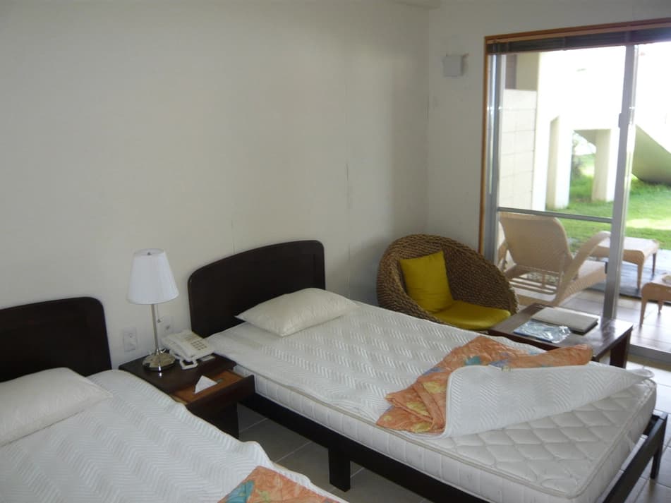 Standard Double room with garden view twin beds