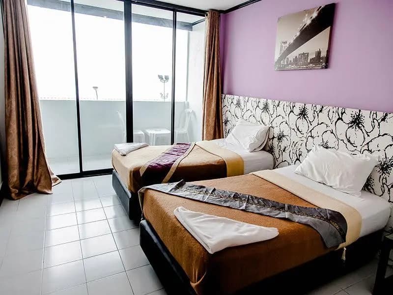 Deluxe room with balcony and with sea view