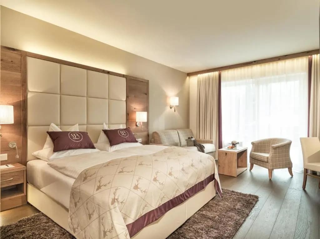 Standard Double room with panoramic view full double bed