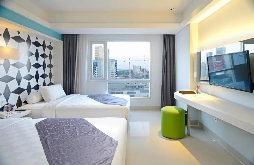Cozy Double room twin beds
