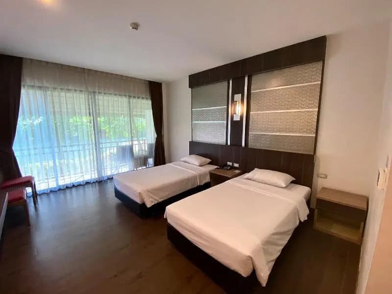 Standard Double room with balcony twin beds