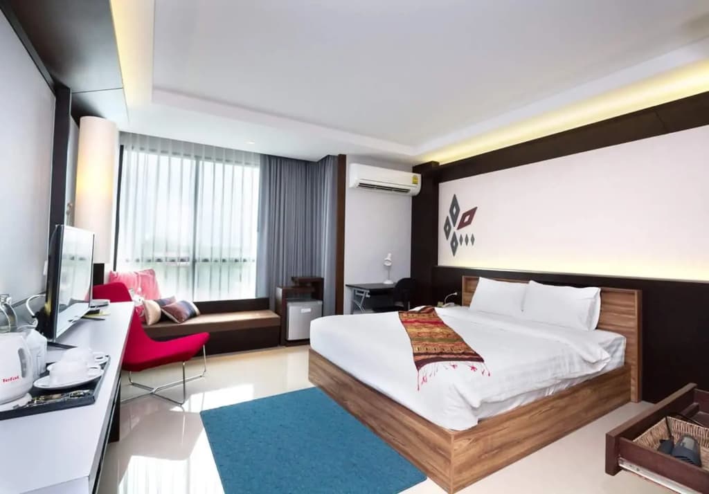 Deluxe Double room with view full double bed