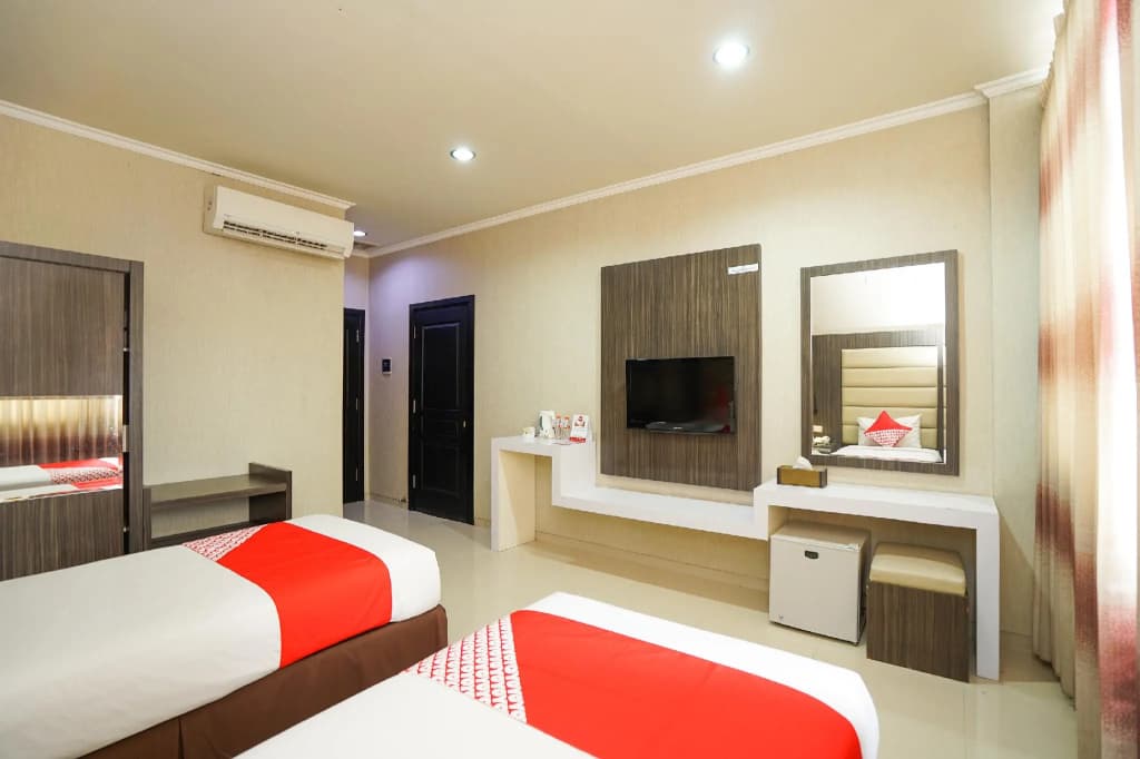 Deluxe Double room twin beds