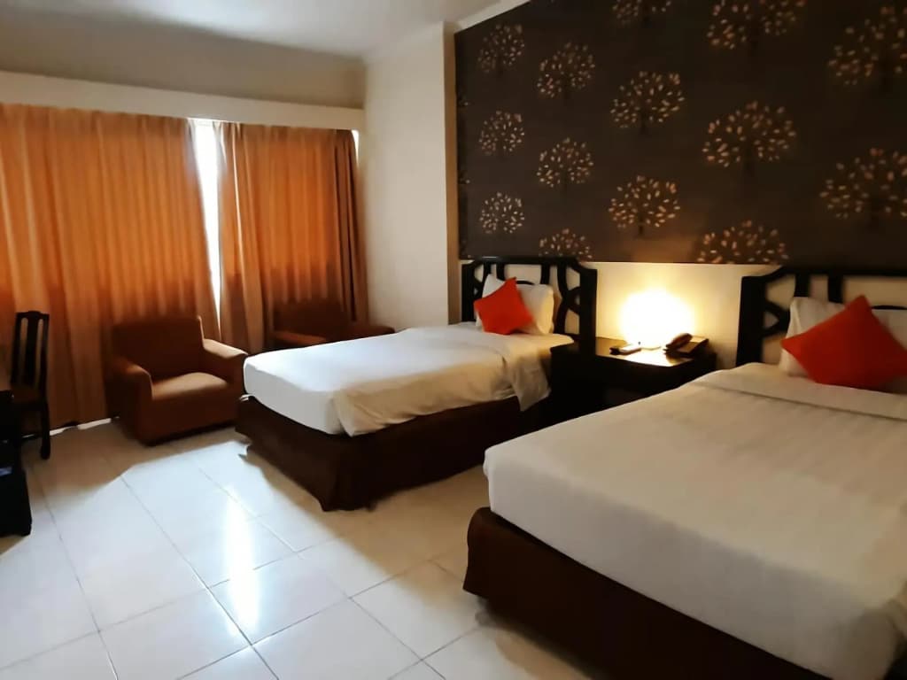 Deluxe Double room twin beds