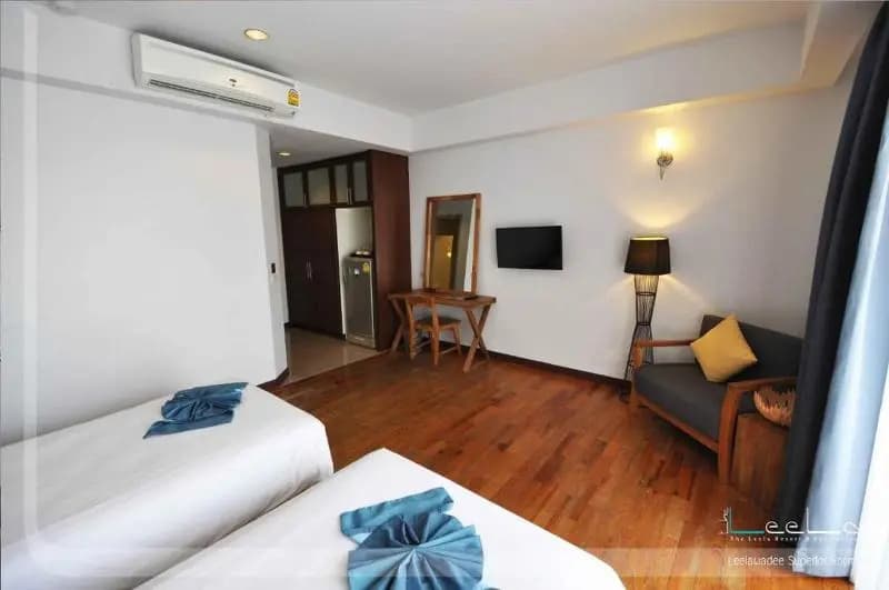 Double room twin beds