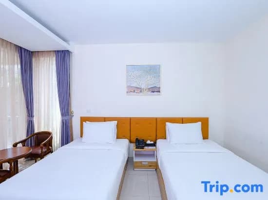 Double Villa twin beds