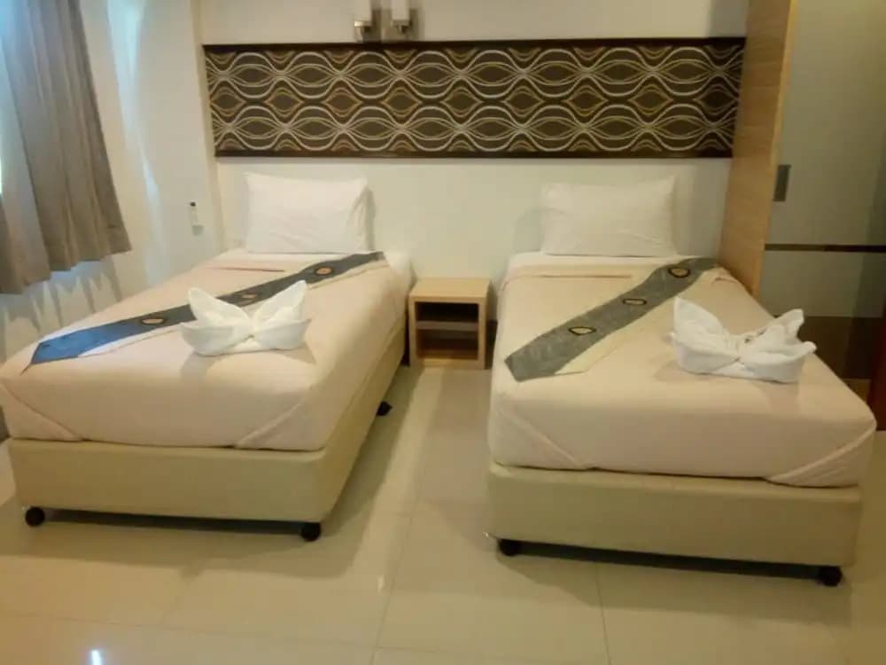 Standard Double room with balcony twin beds