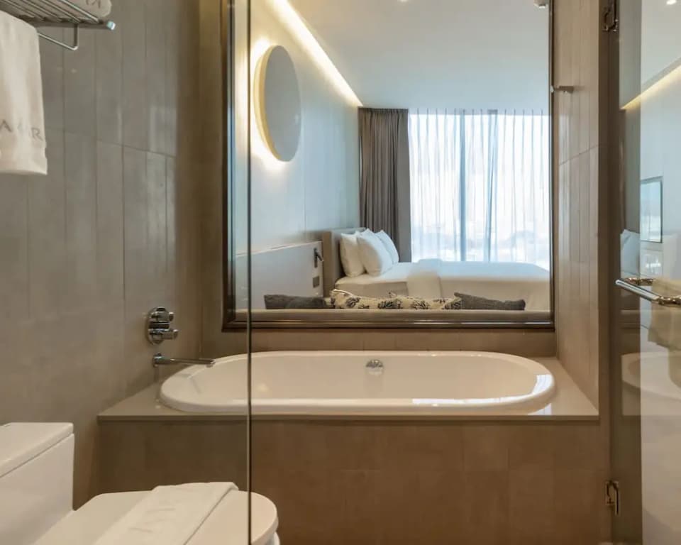 Aqua Deluxe Double room with sea view twin beds