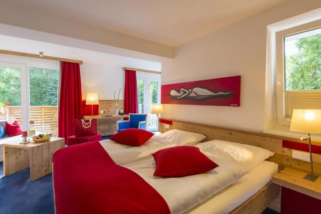 Superior Double room with balcony full double bed