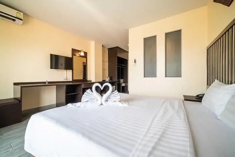 Deluxe Double room full double bed
