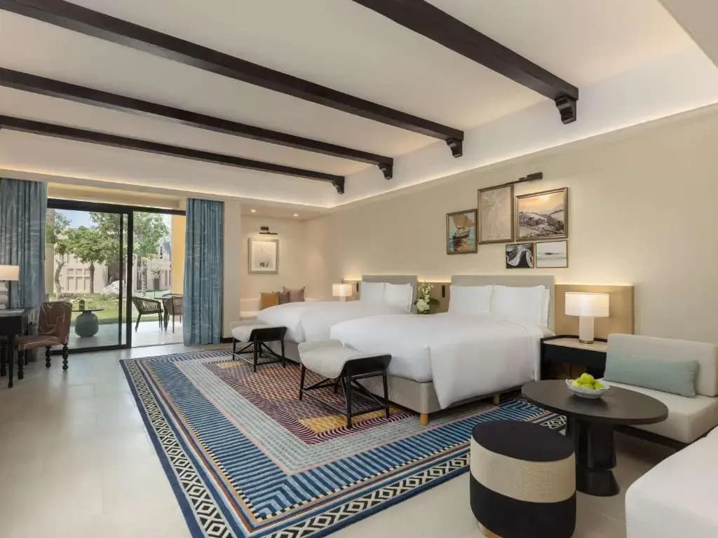 Luxury Double room with garden view full double bed