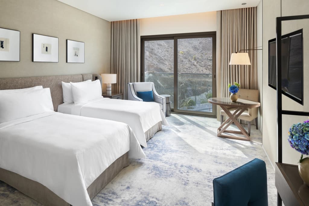 Deluxe Double room with mountain view twin beds