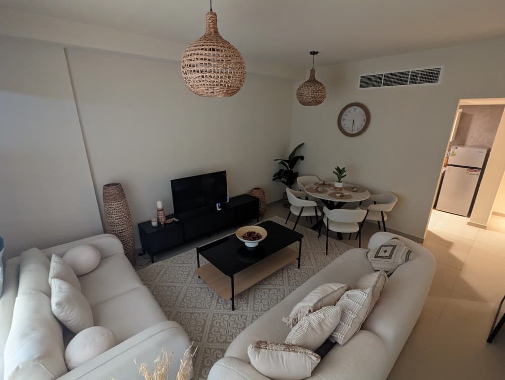 1 Bedroom Terrace Double Apartment beachfront full double bed