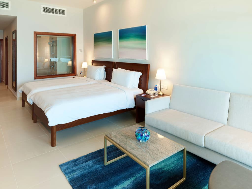 Premium Double room with balcony and with ocean view full double bed