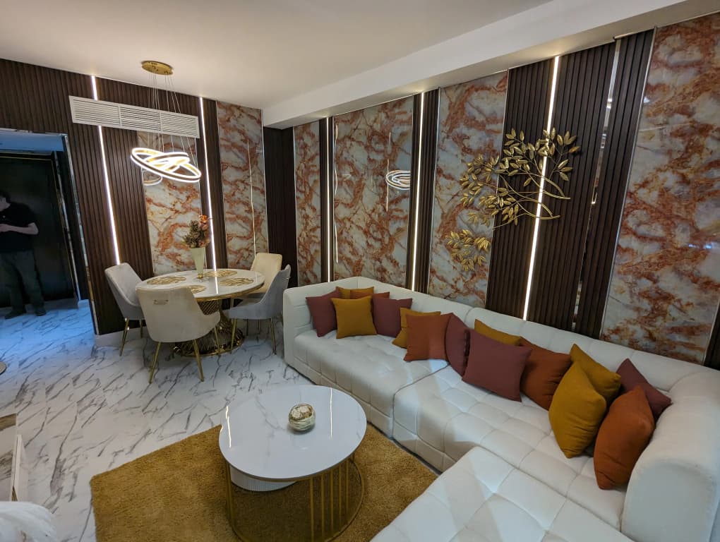 2 Bedrooms Quadruple Apartment with balcony and with view