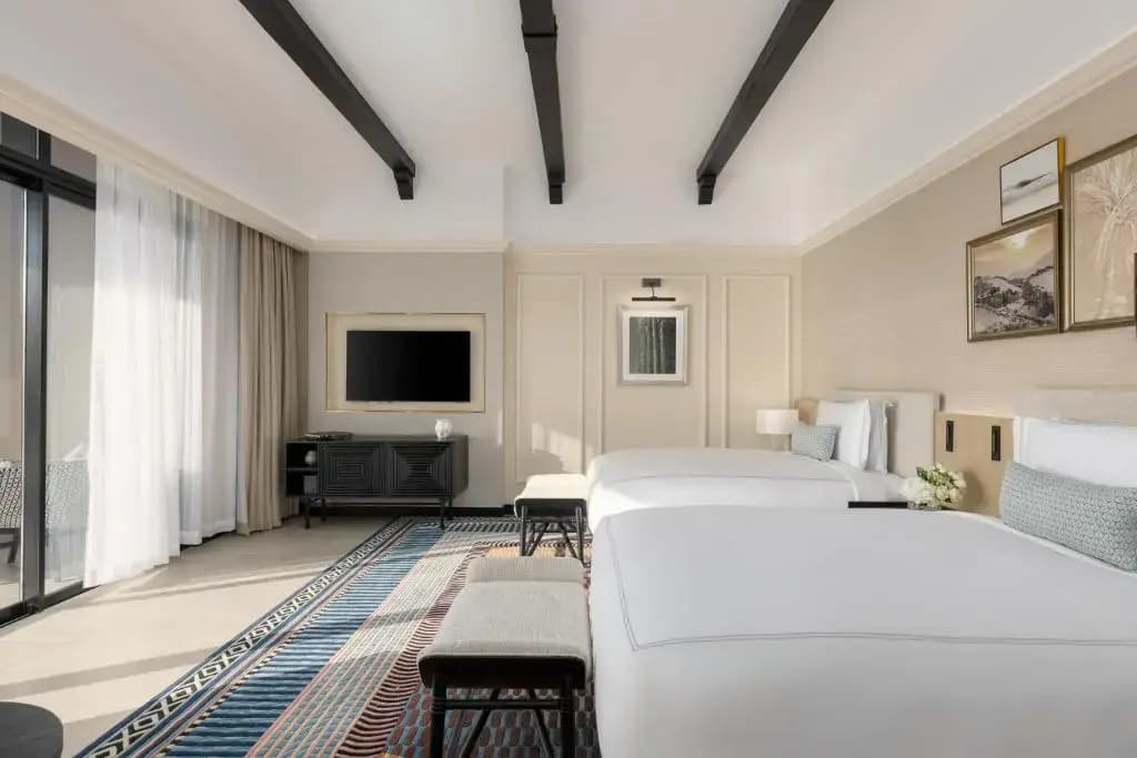 Superior Double room with garden view full double bed