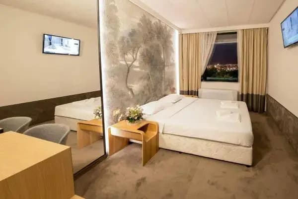 Standard Double room with balcony and with view full double bed