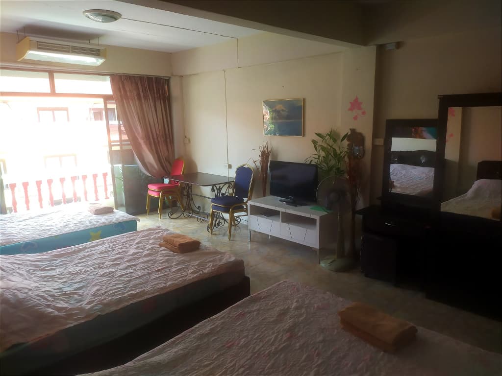 Superior Family room with balcony and with view
