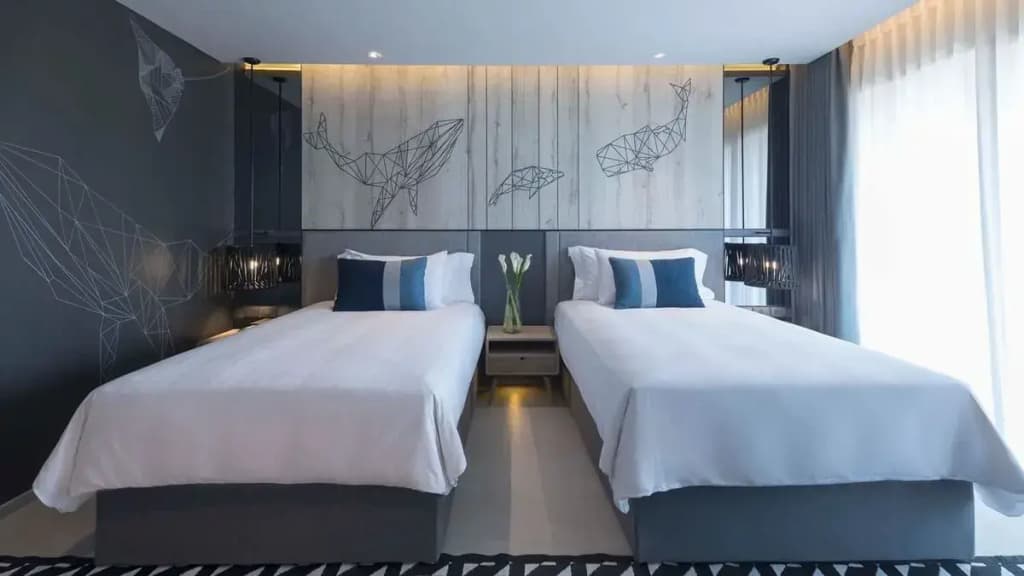 Deluxe Sea Breeze Double room full double bed