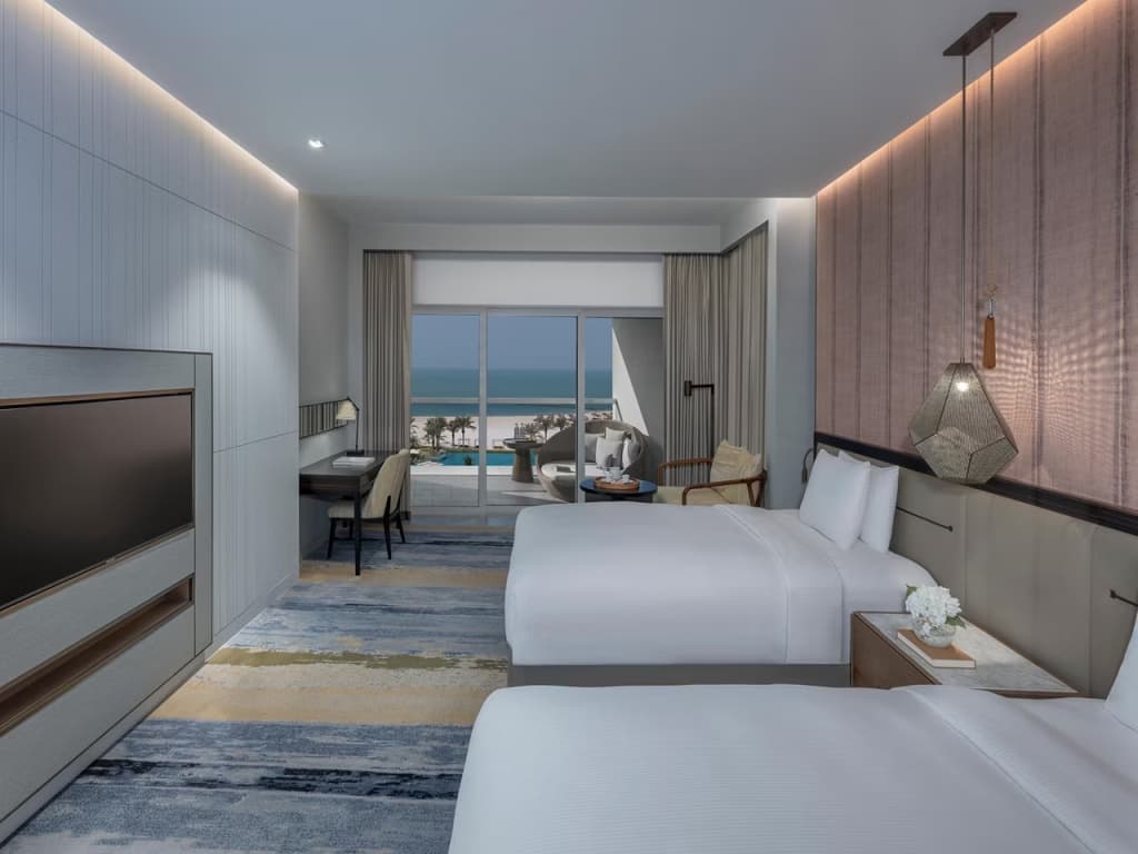 Club Lounge Access Double room with sea view twin beds