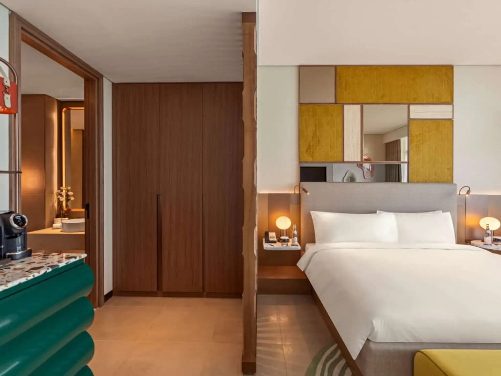 Gallery Double room with sea view full double bed