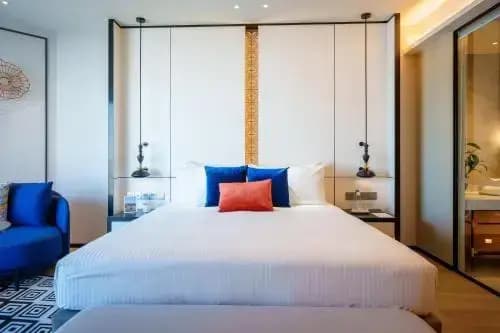 Deluxe Double room twin beds