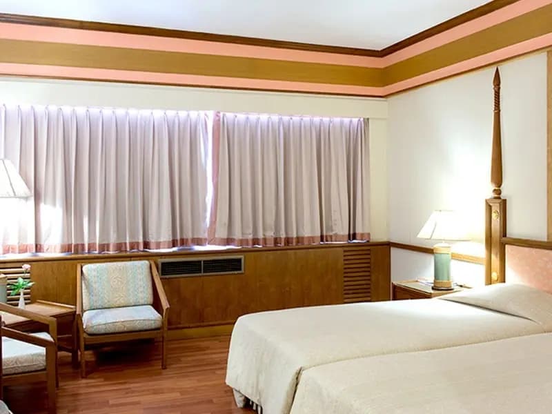 Standard Double room with golf view twin beds