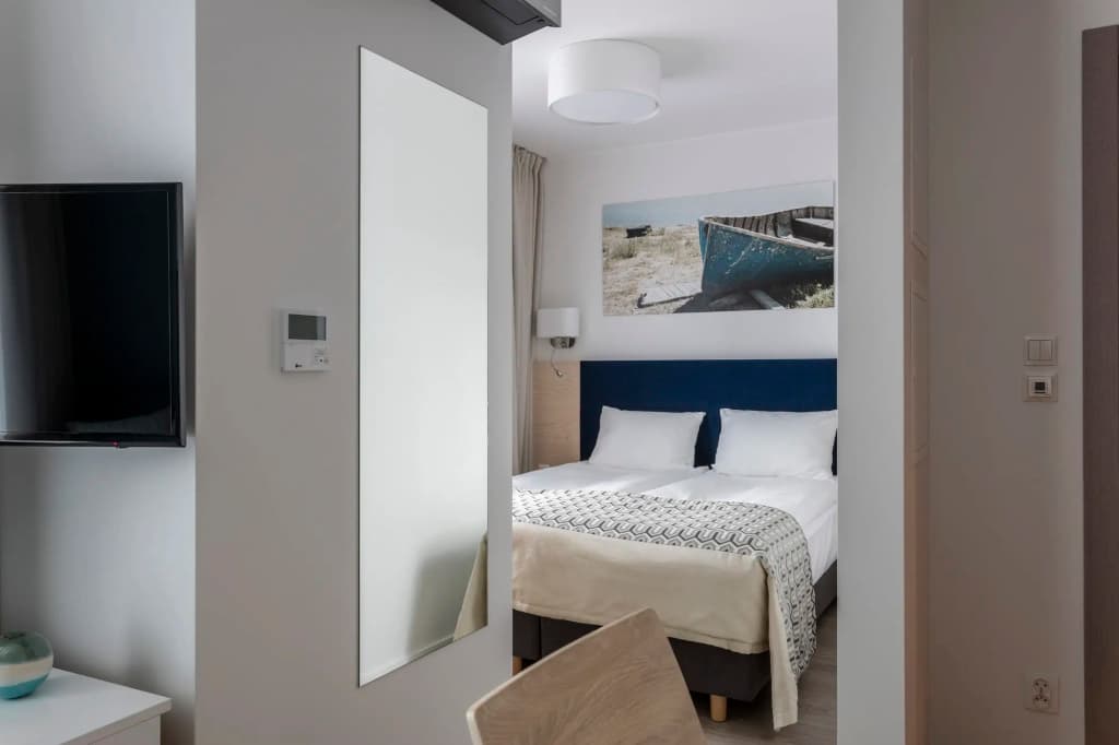 One-room Double Family Apartment full double bed