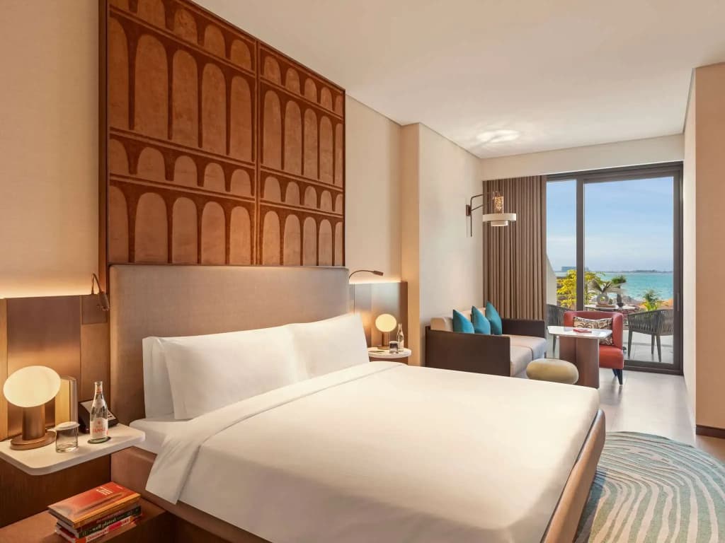 Signature Private Pool and Beach Access Double room full double bed