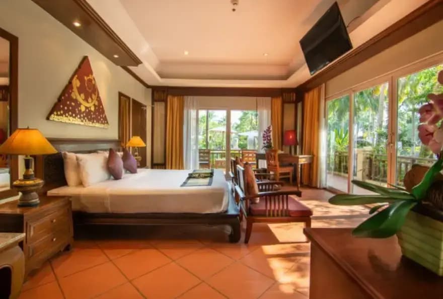 Pool Access Beach Double Junior Suite full double bed