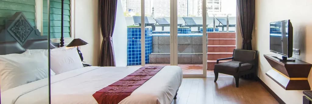 Heritage Superior Pool Access Double room full double bed