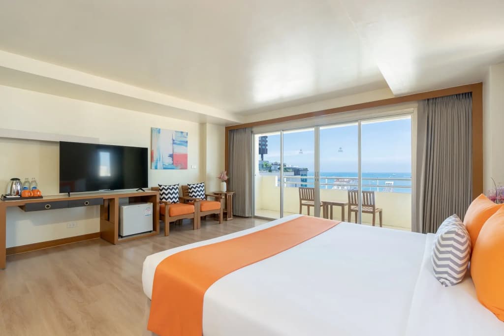 Standard Double room with sea view twin beds