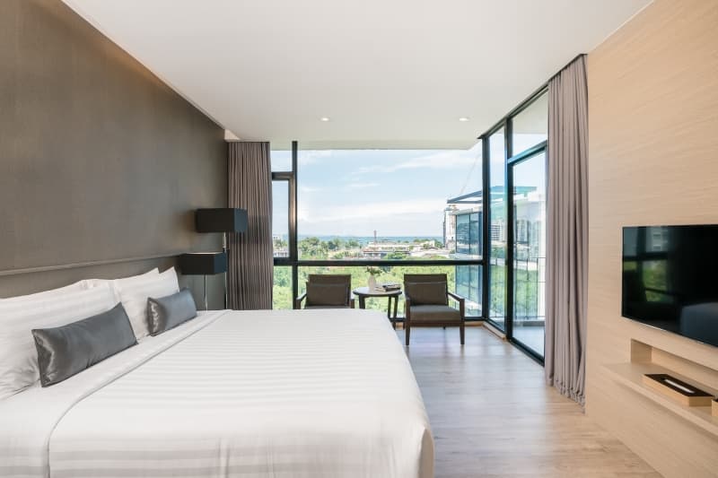 Deluxe Double room full double bed