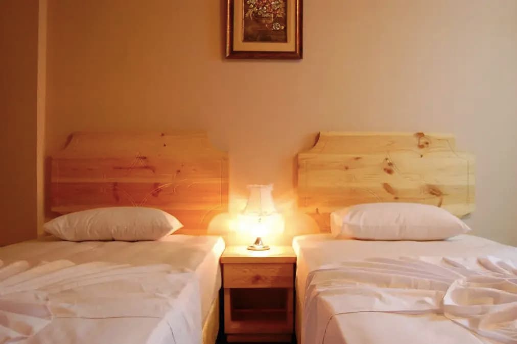 Deluxe Double Club room twin beds
